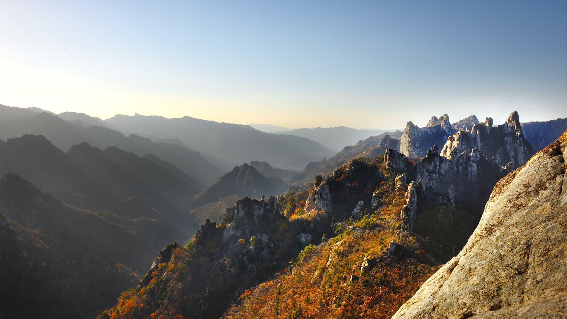 Gangwon und Ostgebirge