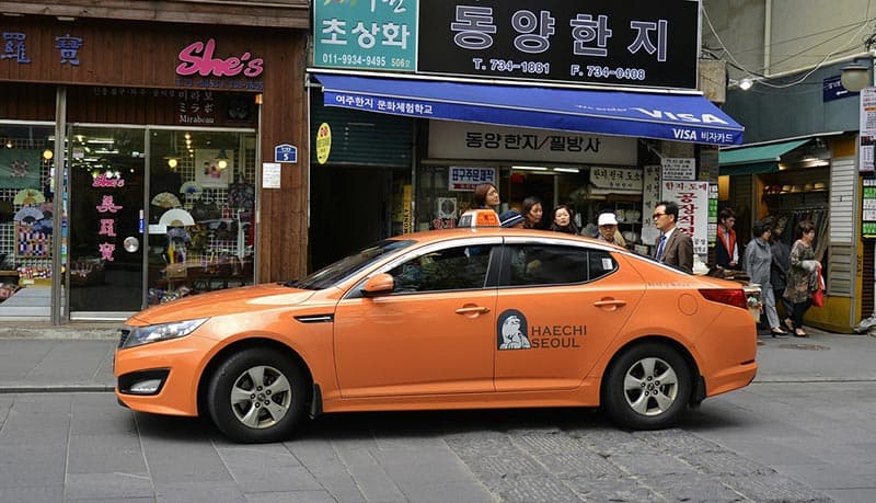 Alles über Taxis in Südkorea