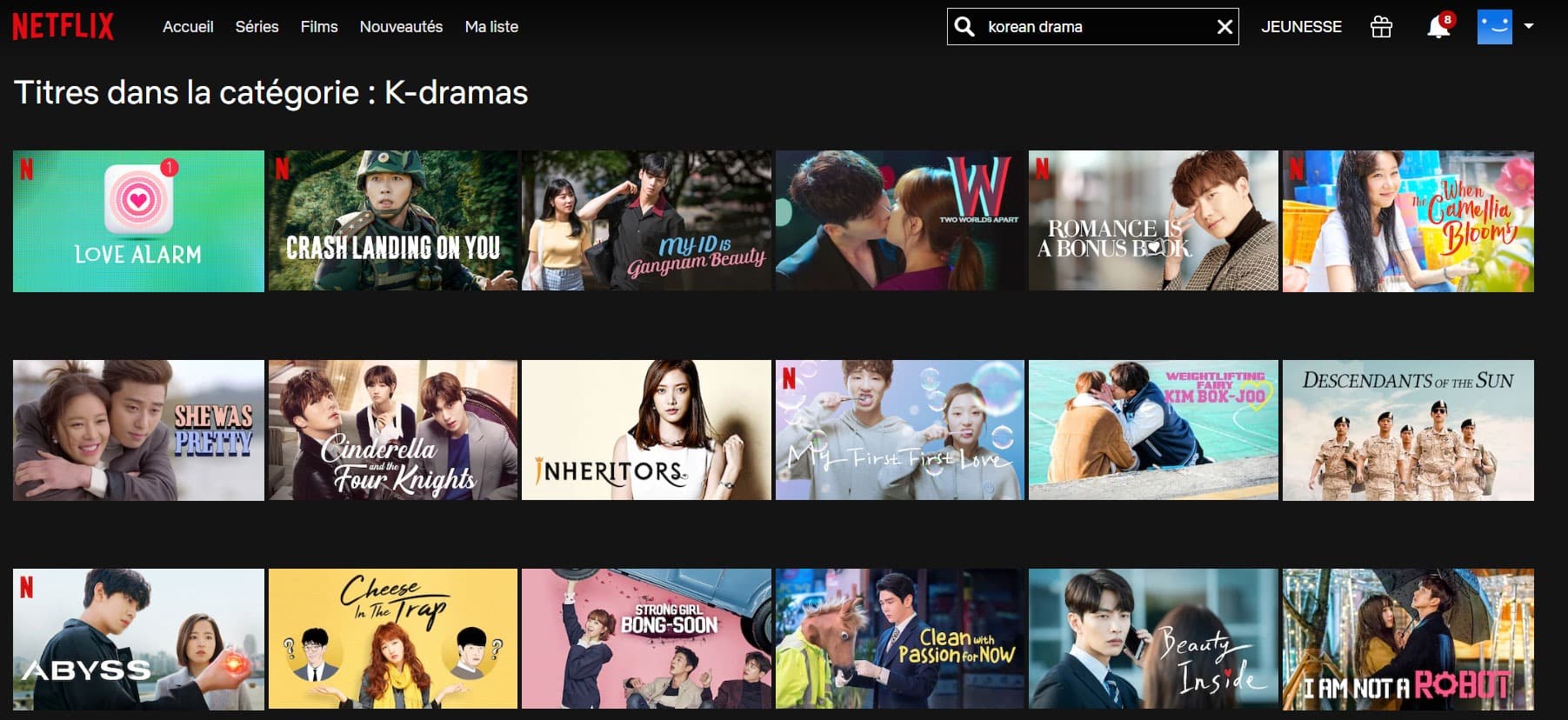 4 K-Dramen