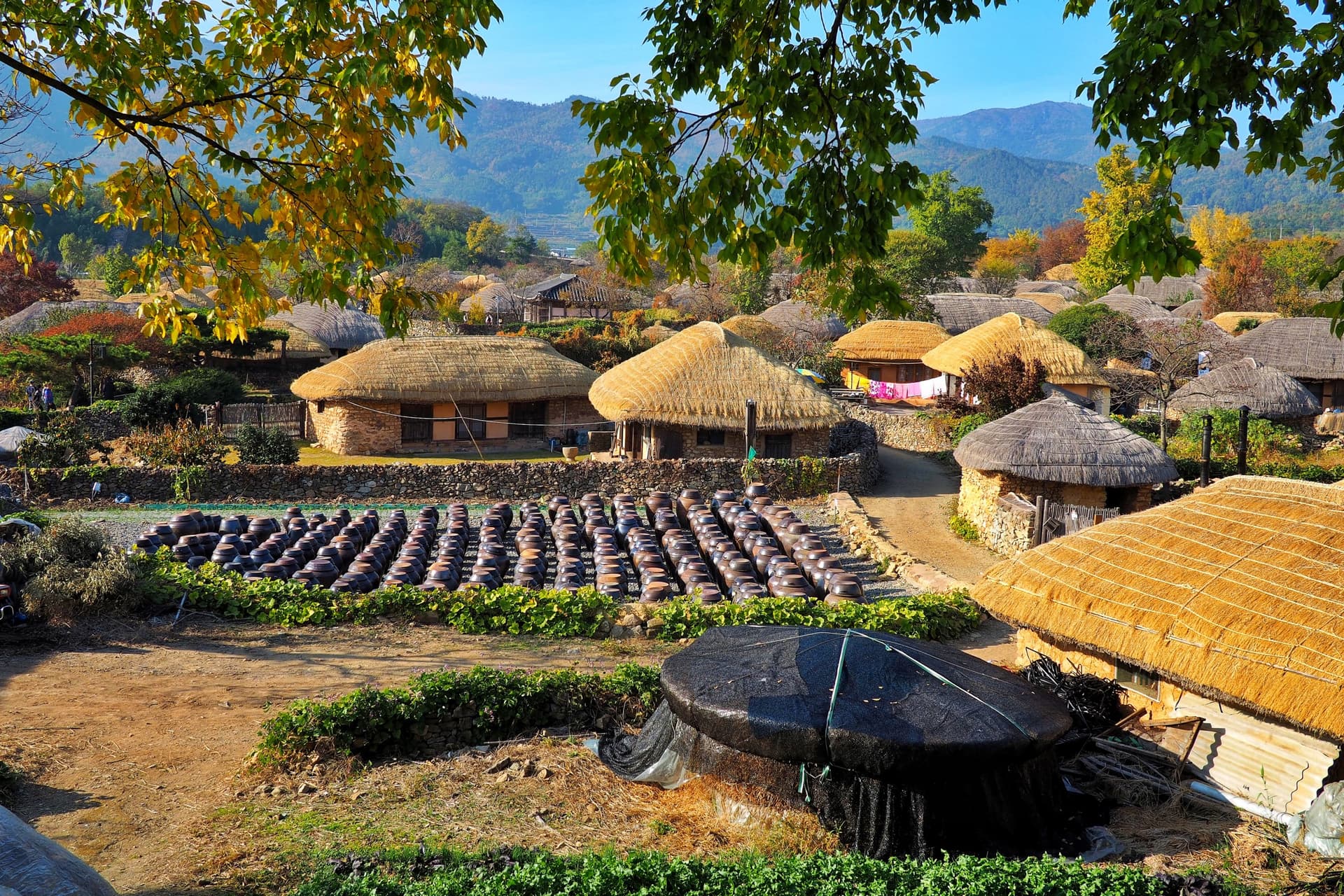 naganeupseong folklorique village suncheon