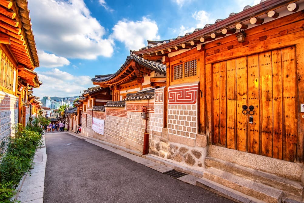 Das Hanok-Dorf Bukchon