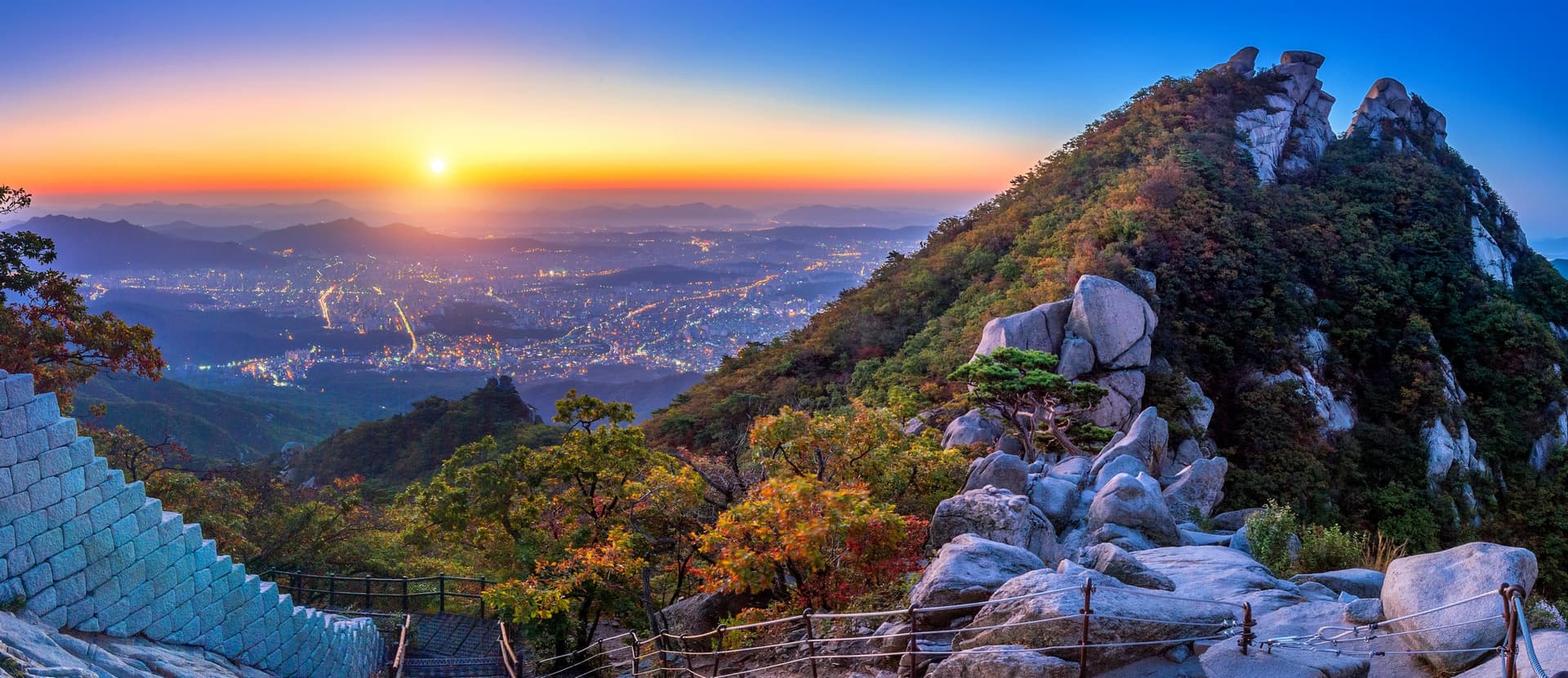 Die schönsten Wanderungen rund um Seoul