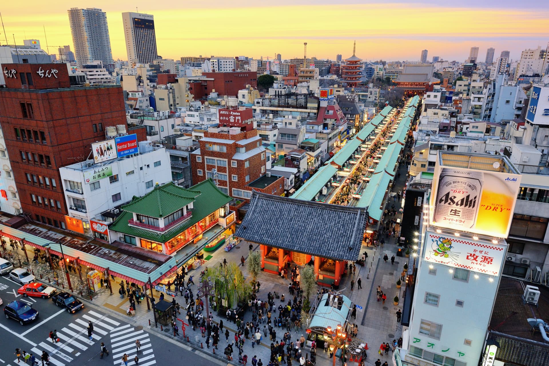 Asakusa-Viertel