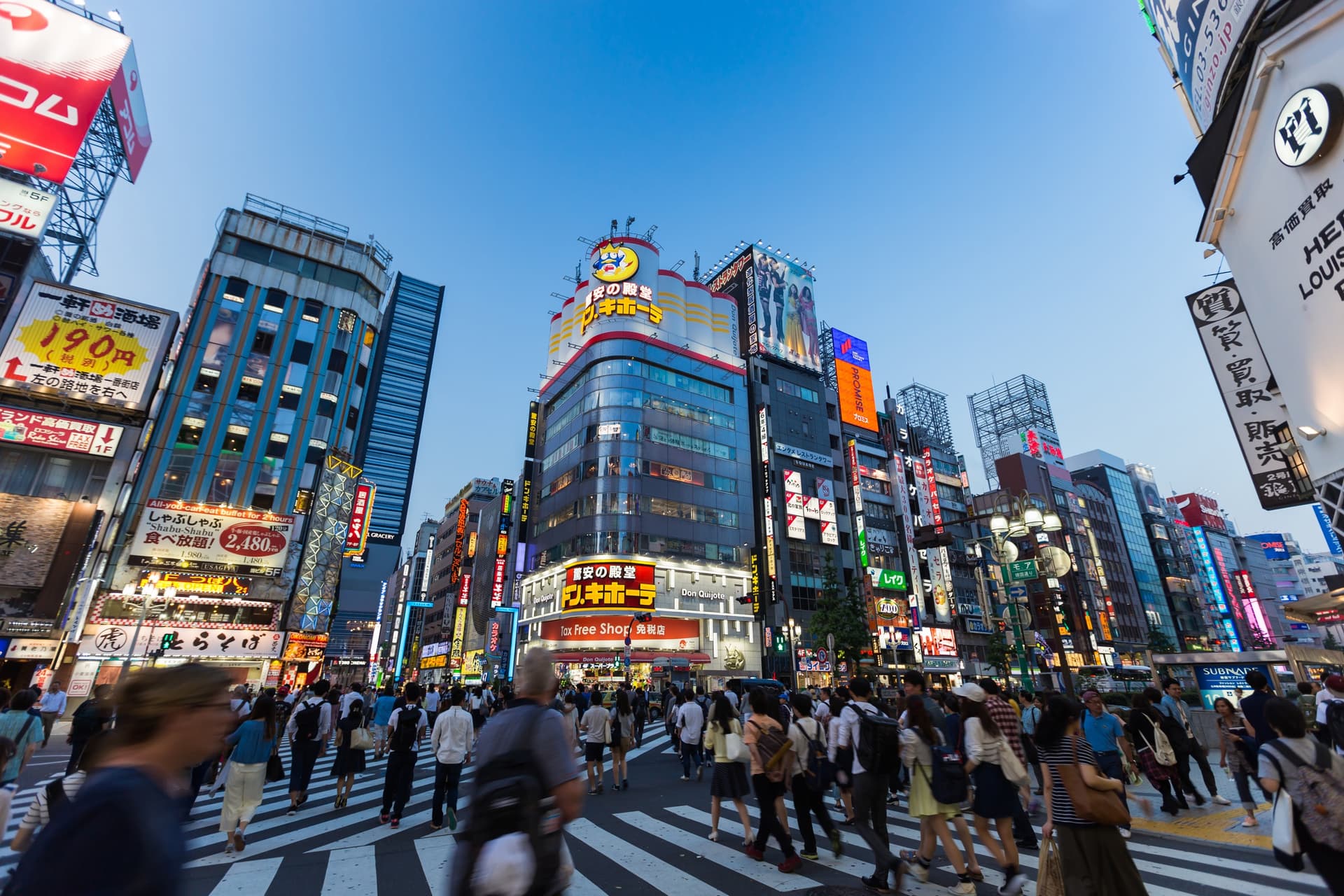 Die Viertel von Tokio